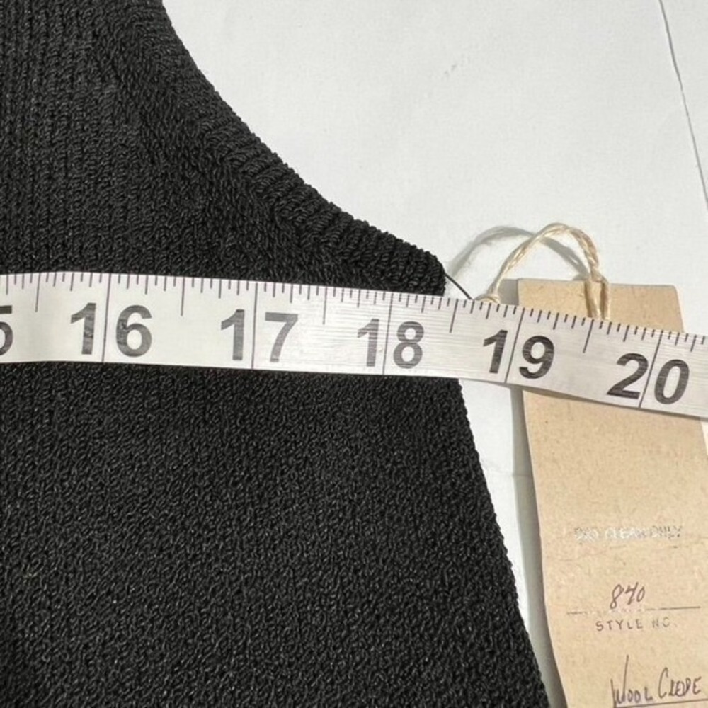 Sandra Miller NWT Colorblock Wool Blend Vest Size M - Picture 7 of 13